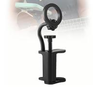 Générique Explainout Phone Holder for Guitar, Adjustable Cell Phone Holder Clamp for Guita-R, Adjustable and Portable for Bass Live Video Recording Broadcast Teaching (1pcs)
