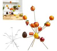 Générique Exploding Fruit Bowl, Fireworks on the Dinner Table, Art Suspended Fruit Display, Creative Home Decor Fruits Rack for Kitchen Centerpiece Decor