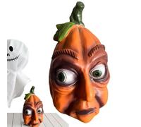 Générique Expressive Pumpkin Resin Fake Pumpkins Halloween Decorative Props
