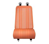 Générique Extenseur siège Auto Coussin Cuisse Respirant Confortable | Coussin Support Jambe Conducteur En Mousse Accessoires Conduite Quotidienne Longs Trajets Femmes Orange