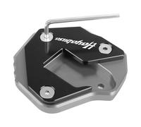 Générique Extension de béquille latérale for Moto, Plaque de Support agrandie Compatible avec Suzuki Hayabusa GSX-R 1300 GSX-R 2007-2021