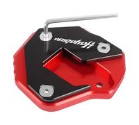 Générique Extension de béquille latérale for Moto, Plaque de Support agrandie Compatible avec Suzuki Hayabusa GSX-R 1300 GSX-R 2007-2021