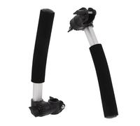 Générique Extension de Poignée Compatible Universellement en Acier Inoxydable de Fauteuil Roulant Assemblage sans Outil pour Usage en Milieux Hospitaliers et Domestiques en Milieux