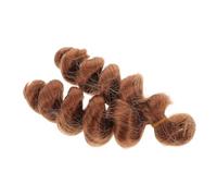 Générique Extensions de Bouclés Tressés Longs Perruque Synthétique pour Sorties Facile à Coiffer Adaptée à Types