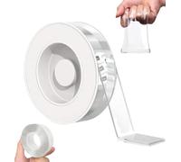 Générique Extra Large Double Sided Nano Tape, Waterproof Clear Tough Tape, Residue-Free Multipurpose Mounting Tapes for Hanging Picture, Wall Photo Deco,DIY Projects