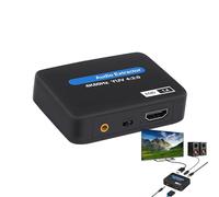 Générique Extracteur Audio - Séparateur Signal 4K | Convertisseur Optique | Adaptateur 3,5mm Aux, Interface Stéréo G/D, Compatible DTS 5.1, pour TV Vidéoprojecteur Firesti