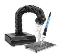 Générique Extracteur de fumées de soudage avec éclairage LED - Machine d'aspiration des poussières pour la réparation électronique, élimine Les fumées de soudage et Les poussières de meulage