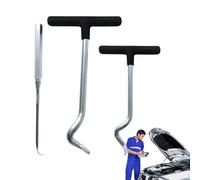 Générique Extracteur Joint pose Robuste | Kit 3X Outil Démontage Joint Torique, Pioche Auto pour Manchons Tuyaux & Joints