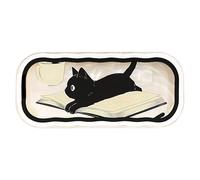 Générique Eye Glass Case, Hard Shell Transparent Cat Box, Cute Protective Eyewear Holder, for Keys, Cards, Traveling, Birthday, Vehicle, Driving, Trip, Office, School
