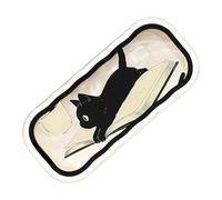 Générique Eye Glass Case Womens Hard Shell - Cute Cat Transparent Box for Glasses | Protective Eyewear Storage for Key Cards Traveling Birthday Vehicle Driving Trips Offices School and Indoor Use