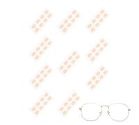 Générique Eyeglass Nose Pads, Glasses Nose Grips Non Slip, 0.35x0.24x0.06 inches, 40 Pairs Sweatproof Comfort, Soft Foam Self Adhesive Nosepads for Sunglasses Reading, Work Sports Makeup Travel Daily