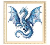 Générique Fabric Craft Kit Dragon Shape Animal Craft Sewing Hdmade DIY | Fabric DIY Kit for Beginner Family Holiday Home Farhouse Projects Shelves Mantels Entryways Bedroom Living Room