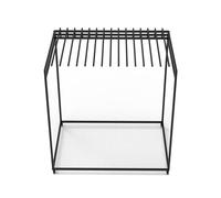 Générique Fabric Display Rack,Thickened Iron Pipe,Silk Scarf Organizer Clothes Rack,for Retail Store Clothing Stores Supermarkets(120x133x90cm)