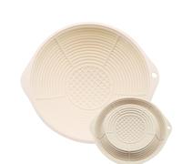 Générique Facial Ice Bowl - 26.6x9.1x3.4cm Foldable Silicone Water Basin, Skin Cooling Tool, Beauty Care Wash Bowl, Compact Portable Face Basin | For Home Party Spa Center