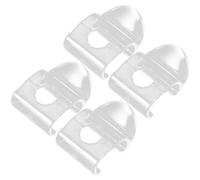 Générique Faciles à Manipuler pour Stores Enrouleurs 4 Pièces Poignées Transparentes sans Fil en Plastique Solide Compatibles Plupart des Stores Lot pour Fenêtres