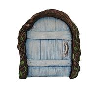 Générique Fairy Door for Tree - Whimsical Miniature Decor - Miniature Door - for Wall Window Backyard Forest Yard Village Pond Room