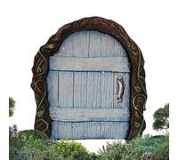 Générique Fairy Garden Door,Whimsical Miniature Decor | Fairy Doors for Trees Outdoor | Wall Window Backyard Forest Yard Village Pond Room