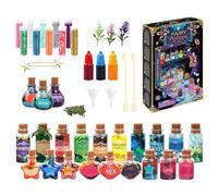 Générique Fairy Potion Kit, Creative Potions Making Craft Set With Bottles For Kids Boys Girls And Families, Fun Art Supplies For Birthday Creative Play And Imaginative Activities, 9.25x6.69x2.36 Inc