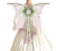Générique Fairy Wings Adult, Sparkling Costume, 70x48cm/27.56x18.9 inches Lightweight Glitter Accessory for Halloween, Pride, Christmas, Garden Parties, Cosplay, Stage Makeup, Holiday Events
