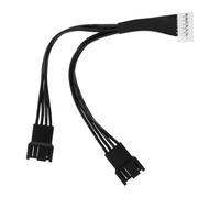 Générique Faisceau d ' adaptateur GPU à 7 broches avec connexions 2X 4P PWM | Câble court de 10 Cm pour les tâches de réparation de ventilateur 3060 3070 3080 Ti 3090, câblage de mise à niveau