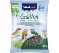 Générique Faites Le Plein d'énergie pour Les Oiseaux du Jardin avec VITAKRAFT Vita Garden Classic, graines de Tournesol striées, Format 1,5kg - Lot de 3