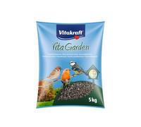 Générique Faites Le Plein d'énergie pour Vos Oiseaux du Ciel avec VITAKRAFT Vita Garden Classic, graines de Tournesol strié, Format Familial de 5 kg