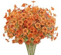 Générique Fake Autumn Plants, Thanksgiving Artificial Flowers, Natural Flower Decor, 14.57 inches Vibrant Fall Colors, Weather-Resistant Design for Porch, Front Door, Patio, Garden, Balcony