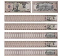 Générique Fake Dollar Bill, Prop Money Banknote, Simulation Cash Toy, Realistic Look for Learning, Compact Educational Tool Set, Pretend Play for Kids, Teens, Adults Boys Girls