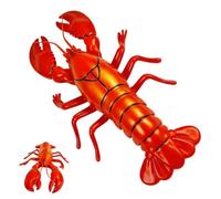 Générique Fake Lobster - Realistic Marine Creature Seafood Artificial Model