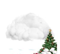 Générique Fake Snow for Decorating - Party Ornaments Holiday Prop Floor | | Artificial Fluffy Snow Blanket Long-Tail Soft Cotton Drape Tree Village Display Scene Decor Mat