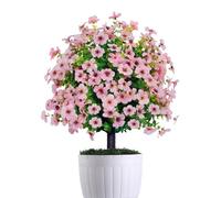 Générique Fake Topiary Ball - 22inch Realistic Artificial Shrubs, Outdoor Spike Base, Weatherproof Construction, Maintenance Free Design | Artificial Plants for Courtyards Porch Patio Yard Party