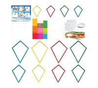 Générique Fall for Kids - 24 Pcs Paper Seasonal Ornament DIY Kit, Multi | Window Art Activity, Vibrant Autumn Leaves, Creative Classroom Project, Seasonal Home Decor, Easy Craft Supplies, Car