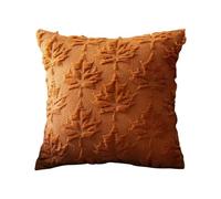 Générique Fall Pillow Cover - Soft Plush Maple Leaves Thanksgiving Cushion Covers | Washable Home Autumn Decoration for Sofa Living Room Bedroom Dorm Den Kid Room Apartment Yoga