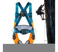 Générique Fall Protection Safety Harness, Climbing Belt Five-Point Rappelling Harness For Men Women Youth | Fall Arrest Safety Harnesses - Climbing Harness Roofing Harnesses -