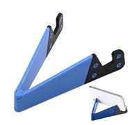 Générique Faltbarer Telefonhalter V | Universeller Handy- und Tablet Ständer | V-förmiger Desktop Halter, Tragbar im Taschenformat | Smartphone Ständer für Schreibtisch, Reisen, Zuhause