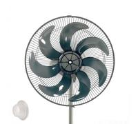 Générique Fan Accessory - Quiet Universal Replacement Blades 12/14 Inch | 7-Blade High-Efficiency Propeller Kit | Nut Cap Included For Table, Floor, Wall Fans, Home, Bathroom, Dorm, Apartment, Rental