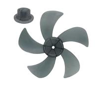 Générique Fan Leaf Replacement - Bedroom Fan Leaf With Nut Cover | Long Lasting Silent Electric Blower Part For Table, Wall, Bedroom, Living Room, Home, Office, Patio, Garage,