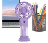Générique Fan with Water Mist Spray, Portable Spray Cooler, Handheld Air Blower, USB Rechargeable Battery, 3-Speed Cooling Function, 6.38x1.73x3.07In Great for Travel Events, Women, Men, Beach,
