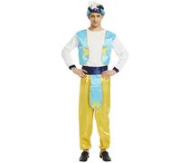 Générique fantaisie pour adultes tenue élégante inspirée des Nuits exquises parfaite pour cosplay soirées à thème et (Sky Blue, One Size)