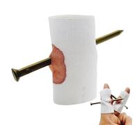 Générique Farces et Attrapes - Farces du 1er Avril,Jeu de Fausse Percussion Doigt Amusant pour Adolescents Adultes Cadeaux Petit Prix Anniversaire Pâques