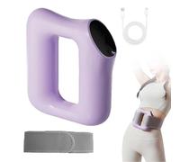 Générique Fast Fat Burning Yoga Ring Massager,Multifunctional Body Massage Ring,Electric Fascia Yoga Ring,Adjustable 3 Modes/5 intensities Massage,Noise Reduction,Long-Lasting and Durable (Purple)