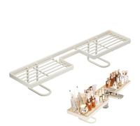 Générique Faucet Rack No-Drill Carbon Steel Over Sink Holder