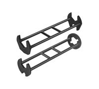 Générique Faucet Wrench for Undermount Sink - Adjustable Heavy-Duty Carbon Steel | Multifunctional Pipe Basin Tool - Installation Removal Kitchen Bathroom Toilet Repairs Professional Use