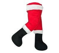 Générique Fausses Jambes De Père Noël - Fausses Jambes Coincées pour Cime d'arbre, Décorations d'arbre Nooël, Jambs D'elfe du Père Nooël | Accessoire Noël Décoration Dee Maison Manteau De Vacances