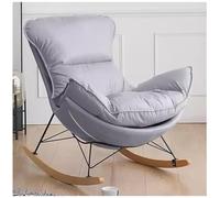 Générique Fauteuil à Bascule Rose inclinable - Canapé Une Place pour Balcon, Salon et Chambre - Fauteuil de détente Confortable pour se Relaxer à la Maison
