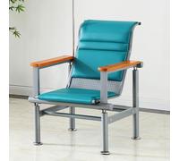 Générique Fauteuil de phlébotomie, Fauteuil de Prise de Sang avec Support pour Perfusion,Fauteuils d'accueil pour Salle d'attente entièrement inclinables avec accoudoirs (Green Wooden armrests)