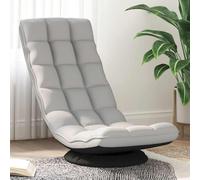 Générique Fauteuil de Sol pivotant Gris Nuage 70x51x79 cm Tissu,Fauteuils et chaises,Fauteuils de sol-4019731