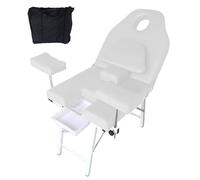 Générique Fauteuil D'examen Gynécologique, Lit D'opération De Gynécologie Pliant Portable Table De Livraison De Chirurgie Gynécologique, Chaise D'examen Gynécologique Confortable (Blanc)
