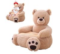 Générique Fauteuil Doudou Bébé | Fauteuil Relax Ours - Mobilier Cartoon Sofa Peluche pour Détente Câlins Jardin d'Salle de Jeux