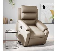 Générique Fauteuil inclinable électrique Cappuccino Similicuir,Meubles,Fauteuils et chaises,Fauteuils,Brun,30.45 KG,3205062
